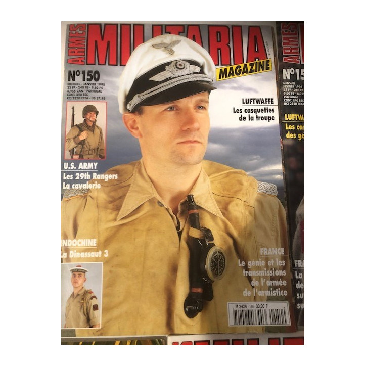 Pack Magazines Armes Militaria du No 150 à 159 et20