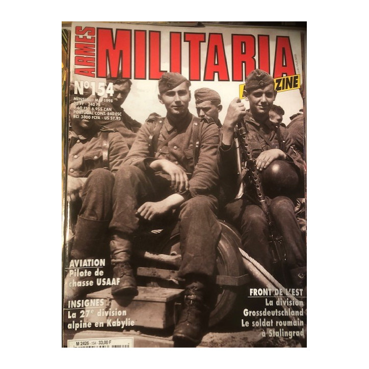 Pack Magazines Armes Militaria du No 150 à 159 et20
