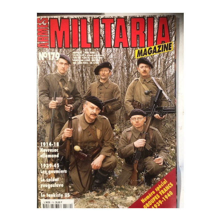 Pack Magazines Armes Militaria du No 170 à 179 et19