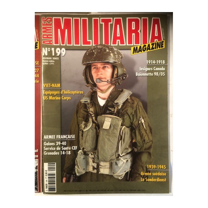 Pack Magazines Armes Militaria du No 190 à 199 et19