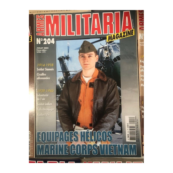 Pack Magazines Armes Militaria du No 200 à 209 et19