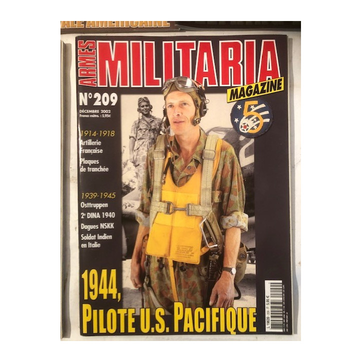 Pack Magazines Armes Militaria du No 200 à 209 et19