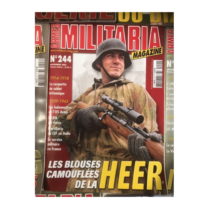 Pack Magazines Armes Militaria du No 240 à 249 et19