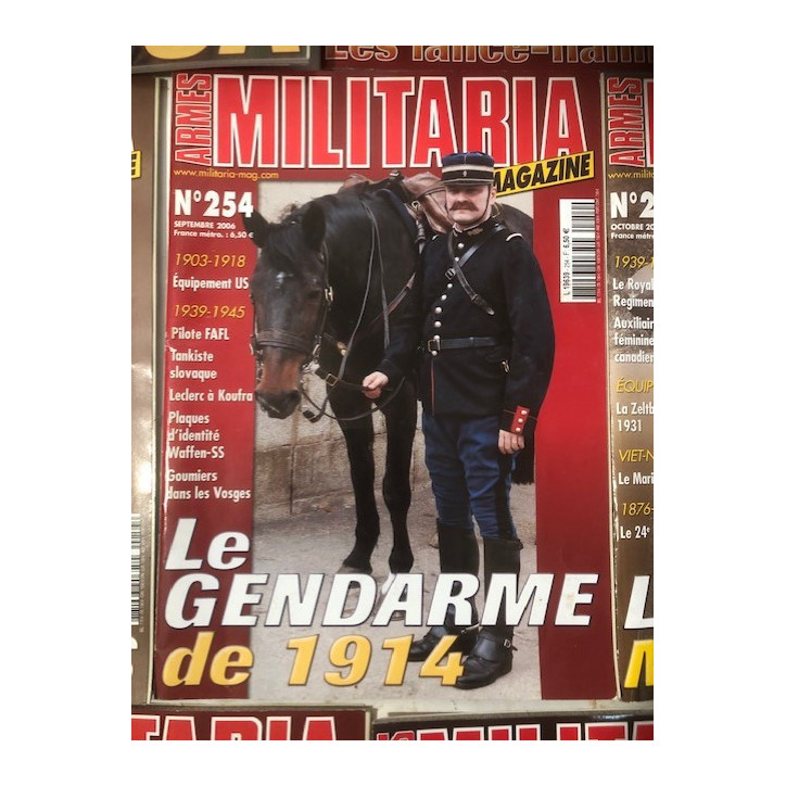 Pack Magazines Armes Militaria du No 250 à 259 et19