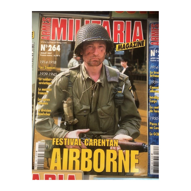 Pack Magazines Armes Militaria du No 260 à 269 et19