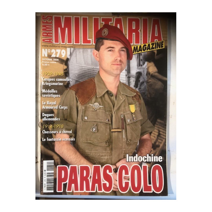Pack Magazines Armes Militaria du No 270 à 279 et19