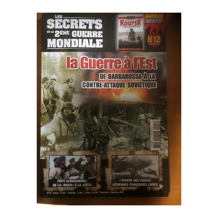 revue Les secrets de la 2eme guerre mondiale No 12 : La guerre à l'Est et17
