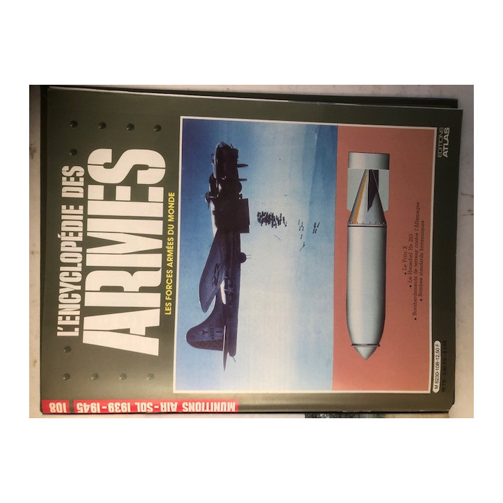 Album L'Encyclopédie des Armes du No 97 à 108 et18
