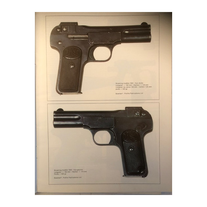 Livre Profils D'Armes Légères 2 : Les Pistolets automatiques Browning et le G.P. et2