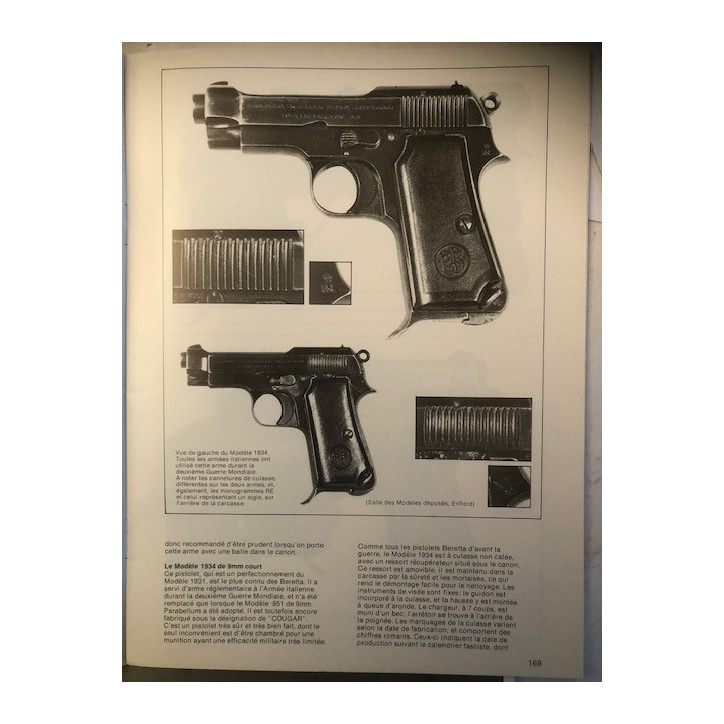 Livre Profils D'Armes Légères 9 : Les Beretta et2