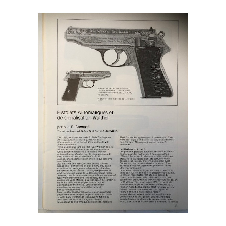 Livre Profils D'Armes Légères 6 : Pistolets automatiques et de signalisation Walther et2