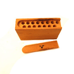 Boite bois vide pour détonateur de grenade à manche 1944