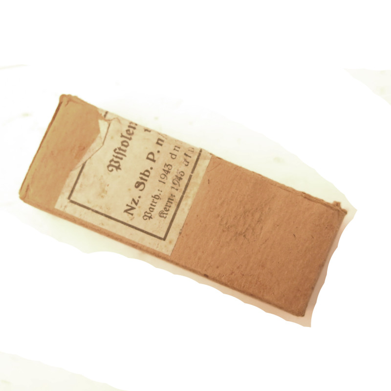 Boite vide P08 Luger dnh 1943    ref c23