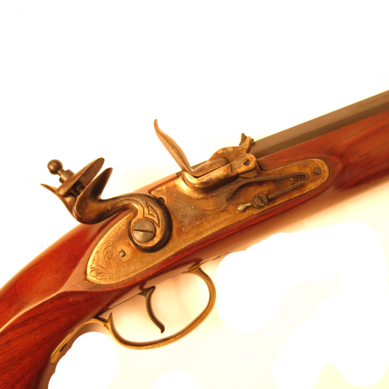 Pistolet à poudre noire Kentucky calibre 45 