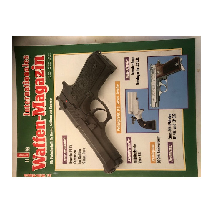 Revue Internationales Waffen-Magazin 11 Nov 93 et21