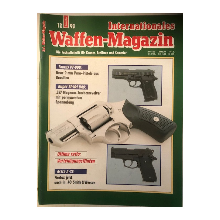 Revue Internationales Waffen-Magazin 12 Dec 93 et21
