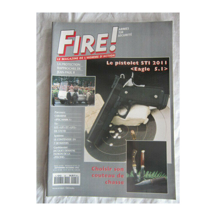 Revue Fire ! No NS 22 Septembre-Octobre 1995 et21