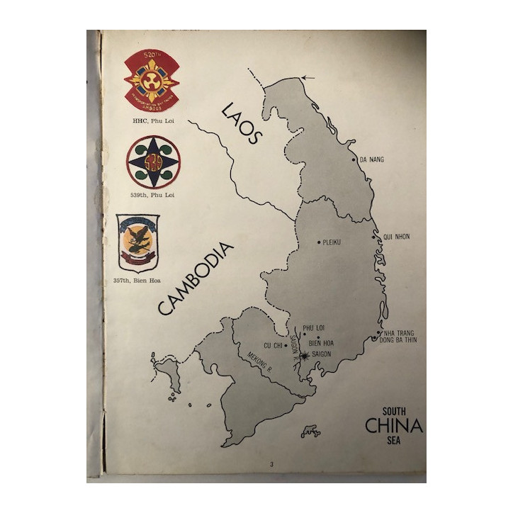 Livre Sustainer : The 520th Transpportation Battalion (AM&S) (GS), Phu Loi, Vietnam, 1969