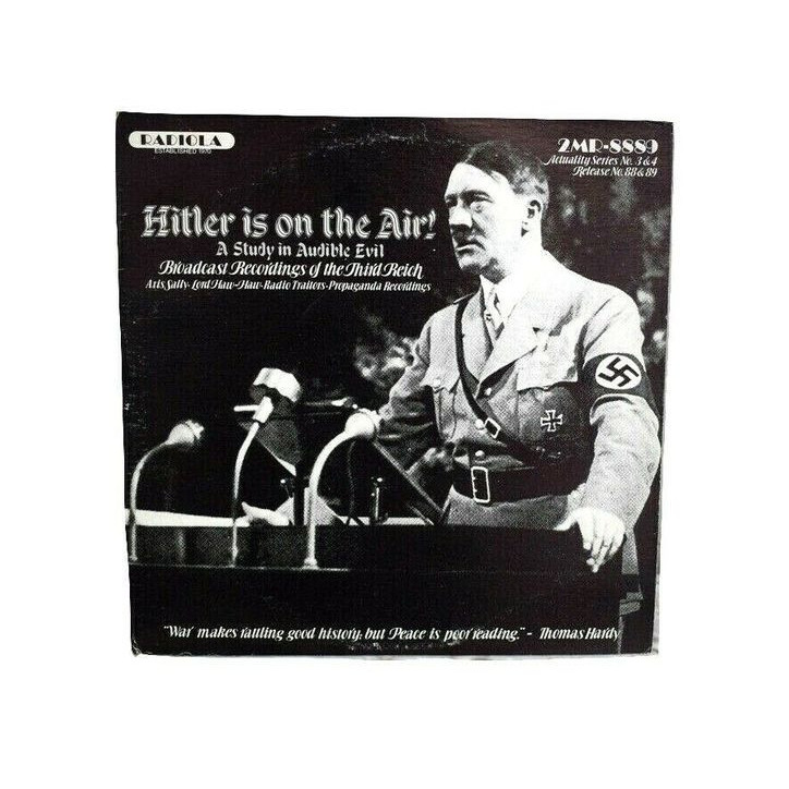 Vinyle 33 tours : Hitler on the air : A study in Audible Evil et22