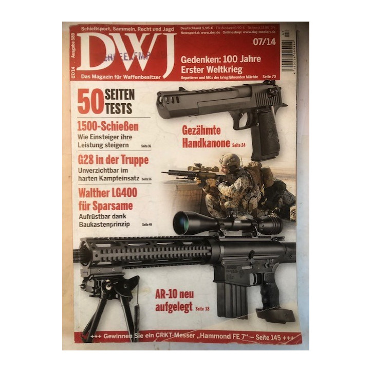 Revue DWJ 07/14 - Gedenken : 100 Jahre Ersten Weltkrieg et21