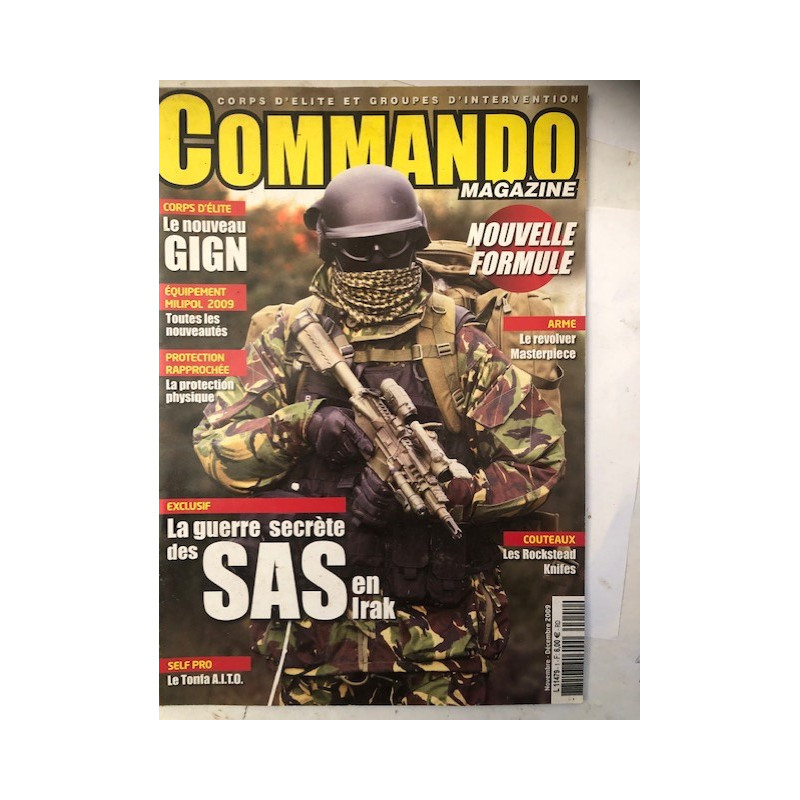 Revue Commando Magazine : La guerre secrète des SAS en Irak et21