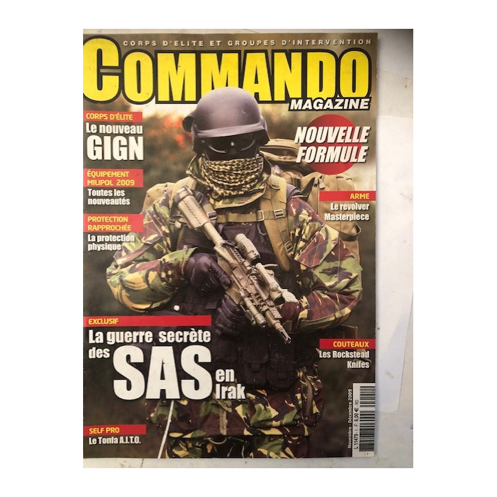 Revue Commando Magazine : La guerre secrète des SAS en Irak et21