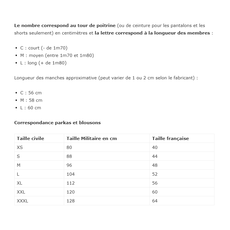 Pant F2 de l'armée française kaki