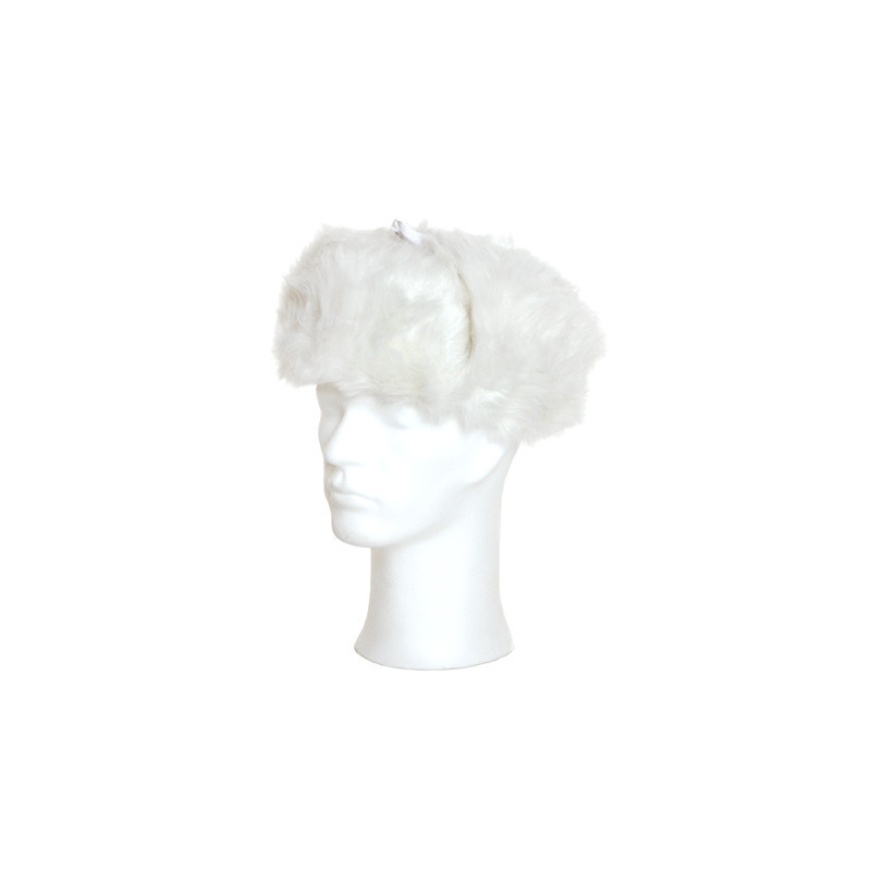 Shapka Russian white