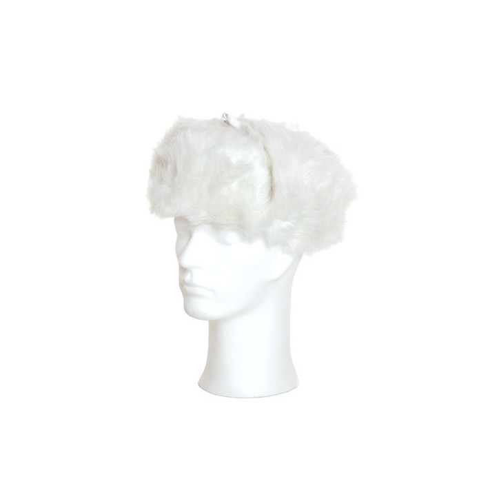 Shapka Russian white