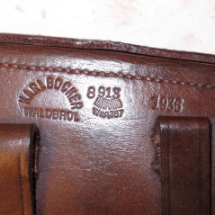 Etui cuir P08 Luger Karlbocker 1936