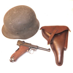 Etui cuir P08 Luger Karlbocker 1936