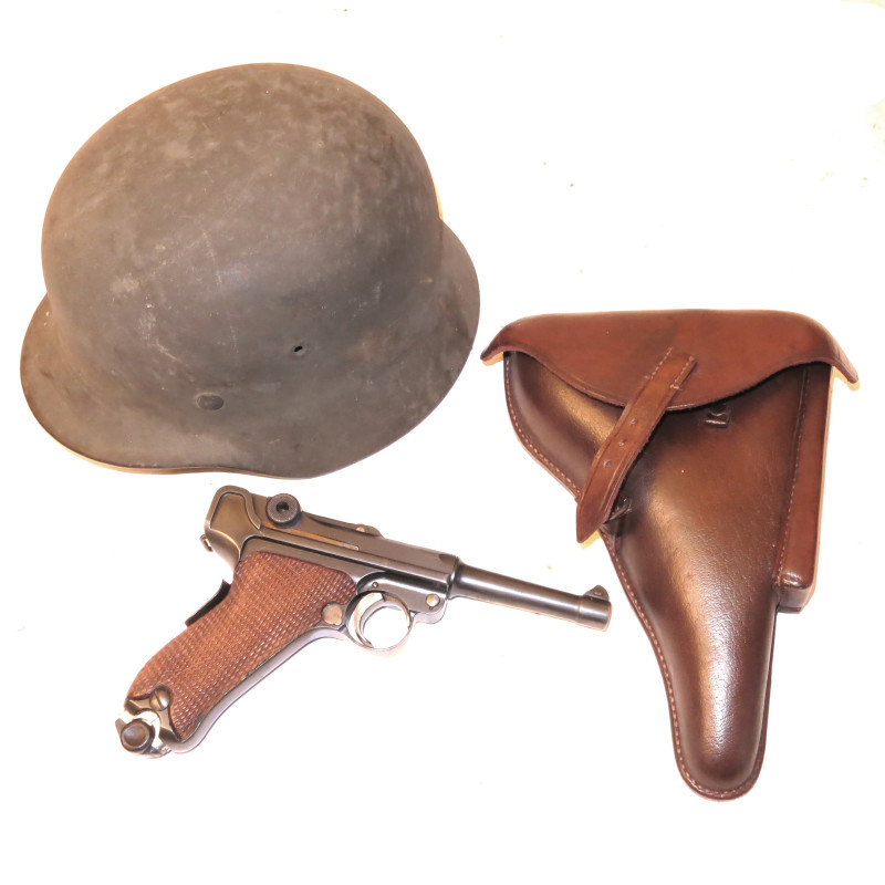 Etui cuir P08 Luger Karlbocker 1936 Etui cuir P08 Luger Karlbocker 1936