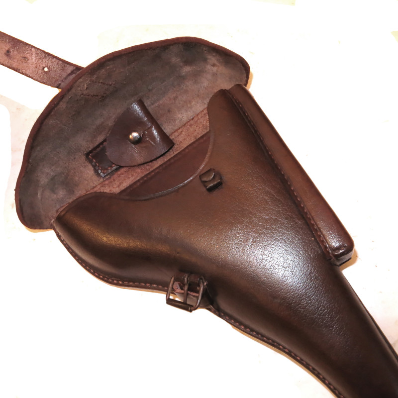 Etui cuir P08 Luger Karlbocker 1936 Etui cuir P08 Luger Karlbocker 1936