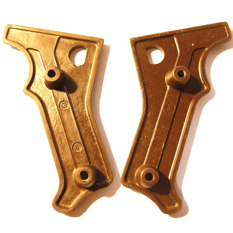 Paire de plaquettes marron MG 42