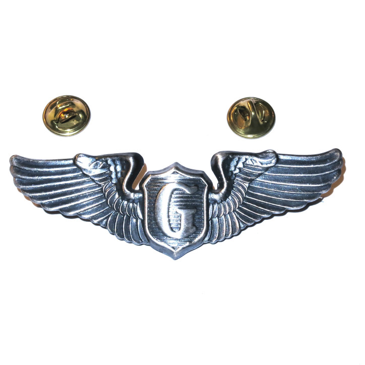 Insigne métal US pilote planeur  ww2  ref bo17