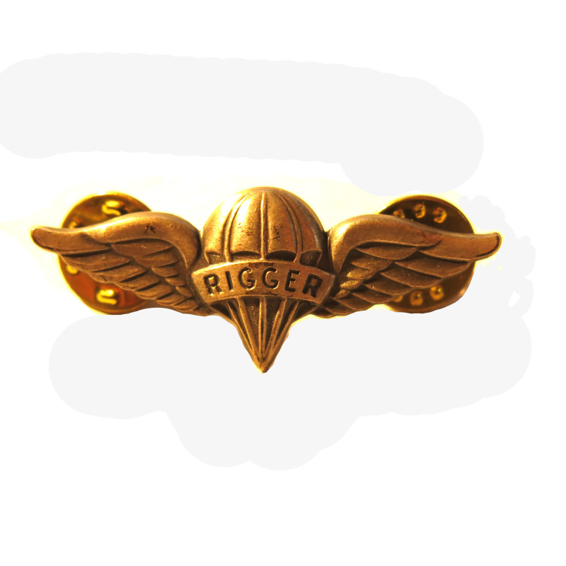 Brevet para métal US Rigger Ref bo 17