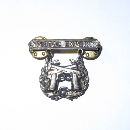 Badge qualification tireur Colt 45 US Army 1944 bo 52