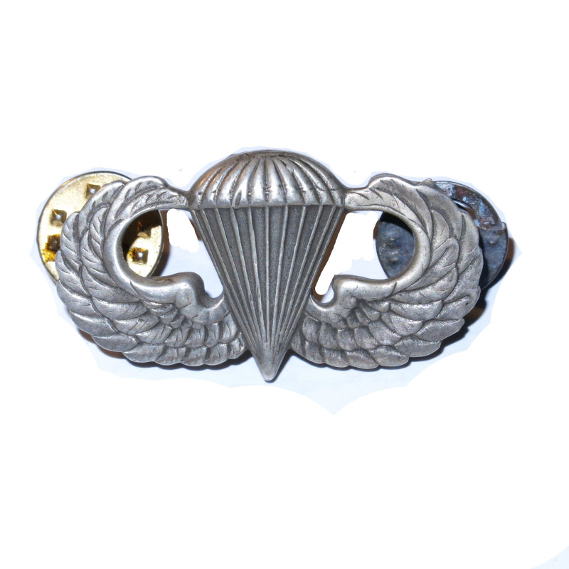 Brevet de parachutiste métal  US sterling ref 12 bo 4