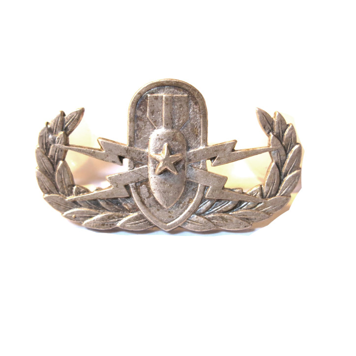 Insigne US Navy maitre des explosif bronze  ref 28 bo4 
