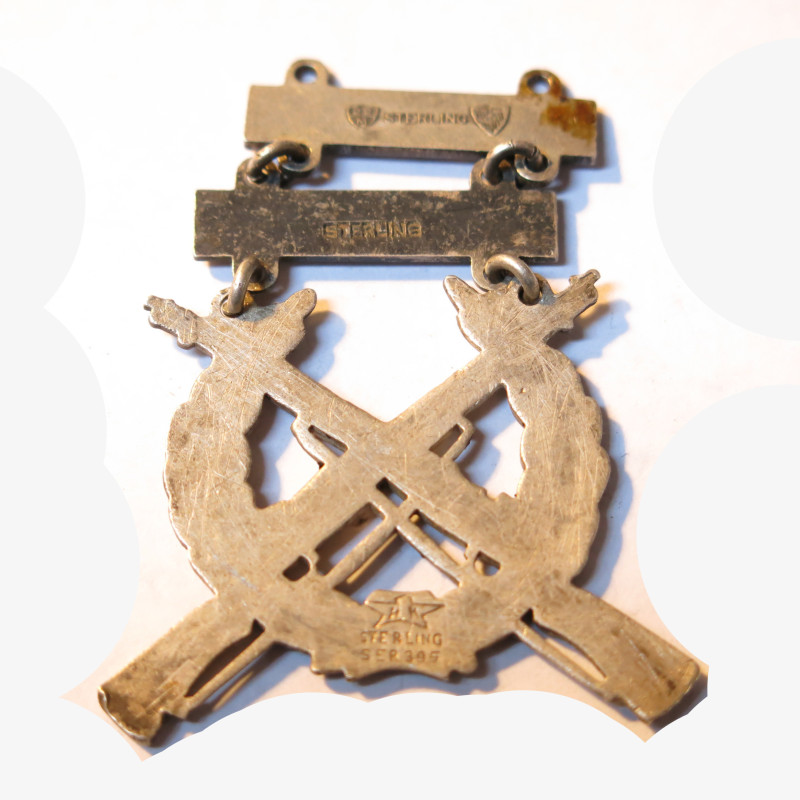 Insigne US Rifle auto rifle  Garand  ref 30 bo4 