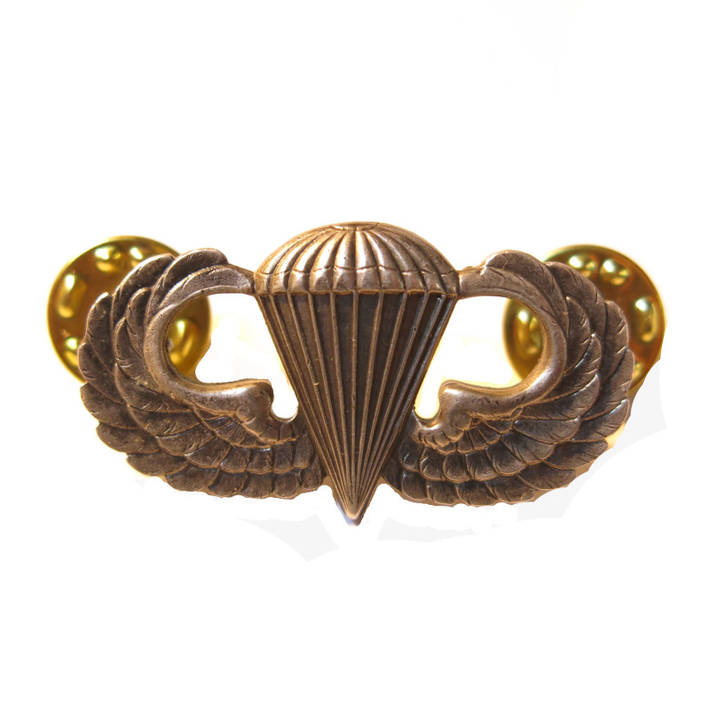 Brevet de parachutiste métal US sterling ref 31 bo 4