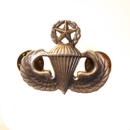 Brevet de parachutiste master métal US sterling ref 32 bo 4