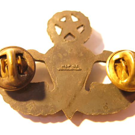 Brevet de parachutiste master métal US sterling ref 32 bo 4