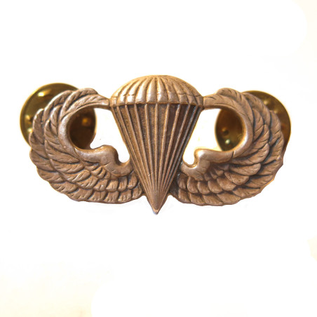 Brevet de parachutiste métal US sterling ref 33 bo 4
