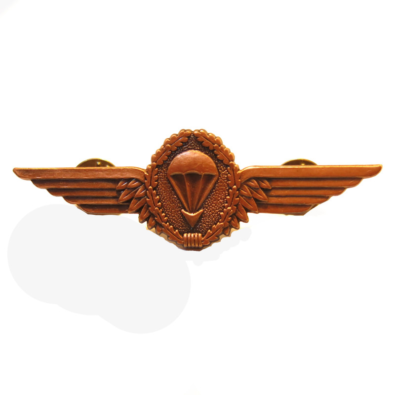 Brevet métal parachutiste Bundeswehr bronze