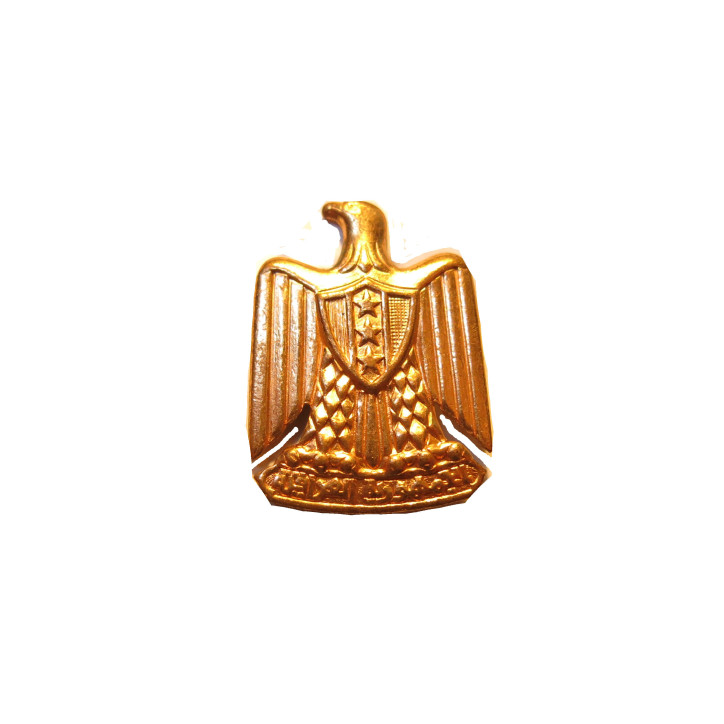 Aigle de casquette métal Irakien periode 65 -91 