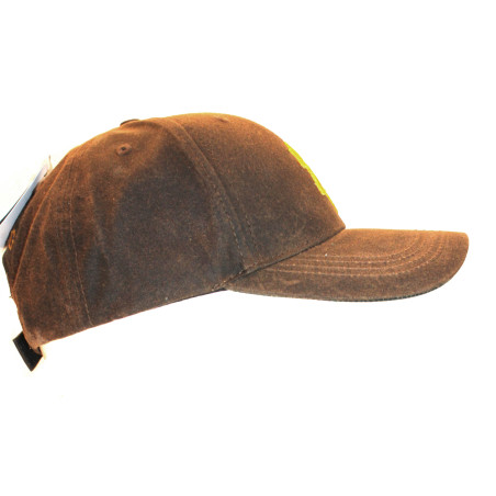 Casquette Browning marron et logo jaune  ref4583