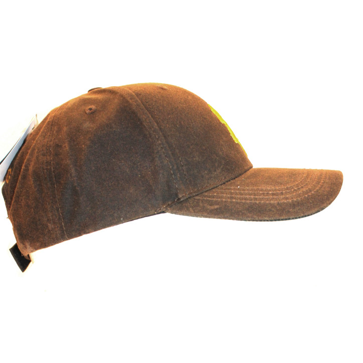 Casquette Browning marron et logo jaune  ref4583