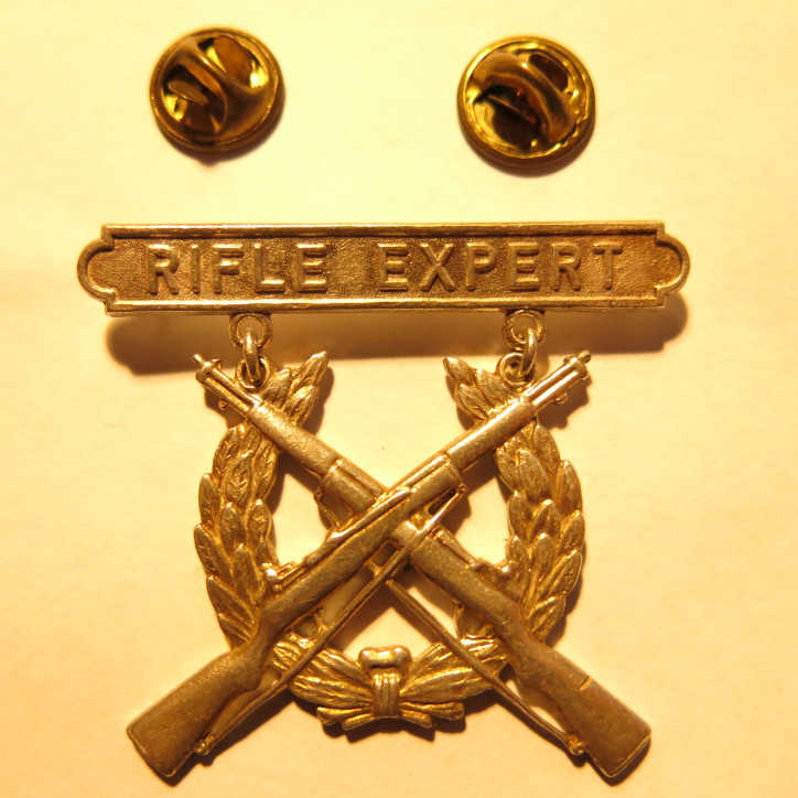 Insigne US Rifle Expert Garand  ref 29 bo4 