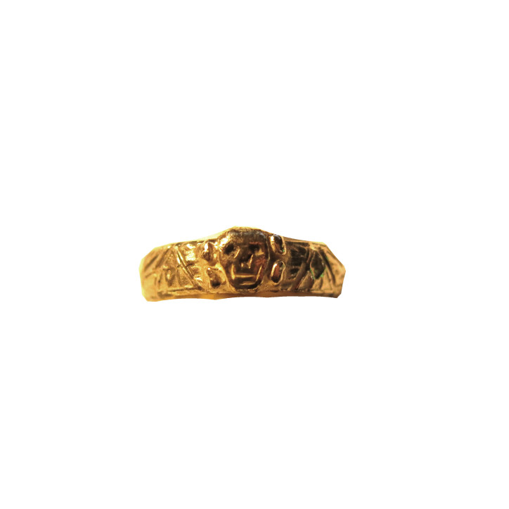 Ring Anneau waffen tete de mort 